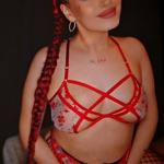 Deutsche Lisa, die rothaarige Sexbombe. Bild